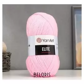 Пряжа "Elite" 100% акрил 300м/100гр (20 розовый)
