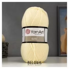 Пряжа "Elite" 100% акрил 300м/100гр (226 сливочный)