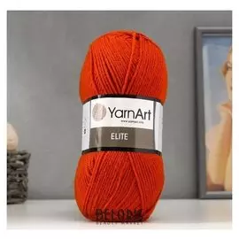 Пряжа "Elite" 100% акрил 300м/100гр (847 терракот)