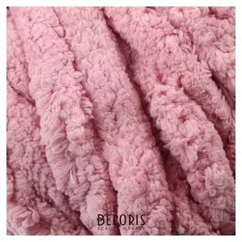 Пряжа фантазийная 100% полиэстер "Softy Plush Maxi" 250 гр 22 м пыльная роза