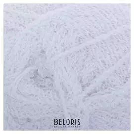 Пряжа "Хлопок стрейч" 98% хлопок, 2% лайкра 160м/50гр (002, отбелка)