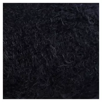 Пряжа "Хлопок травка" 65% хлопок 35% полиамид 220 м/100гр (003 черный)