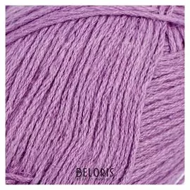 Пряжа "Калипсо" 34% лен,33% хлопок,33% вискоза 200м/50гр (1756, светлая фиалка)