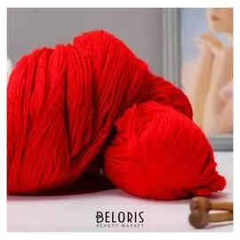 Пряжа "Карачаевская" 100% акрил 820-850м/250-280гр (16 алый)