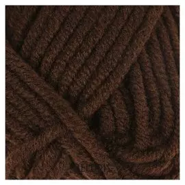 Пряжа "Lana Grace Grande" 25% шерсть мериноса, 75% акрил 65м/100гр (3806 коричневый)