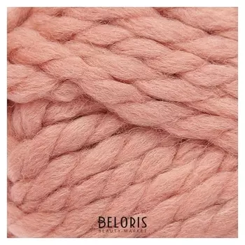 Пряжа "Lora" 80% акрил, 20% шерсть 35м/100гр (11637 грязно-розовый )