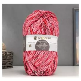 Пряжа "Мерцающая ровница" 25% шерсть, 73% акрил, 2% метанит 170м/200гр (1270 М)