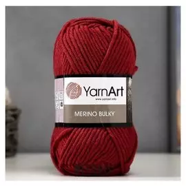 Пряжа "Merino Bulky" 30% шерсть 70% акрил 100м/100гр (570)