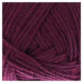 Пряжа "Мягкий хлопок" 70% хлопок, 30% нейлон 220м/100гр (182 слива)