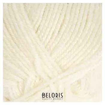 Пряжа "Nakolen" 49% шерсть, 51% акрил 210м/100г (300 молочный)