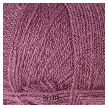 Пряжа "Nakolen 5" 49% шерсть, 51% акрил 500м/100г (569 т.пыльная роза)