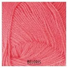 Пряжа "Nakolen 5" 49% шерсть, 51% акрил 500м/100г (11200 коралл)