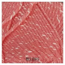 Пряжа "Natural Bebe" 10% бамбук, 14% хлопок, 76% акрил 225м/100г (991 коралловый)