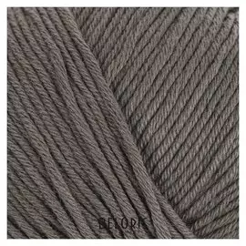 Пряжа "Organic Baby Cotton" 100% хлопок 115м/50гр (435 т. серый)