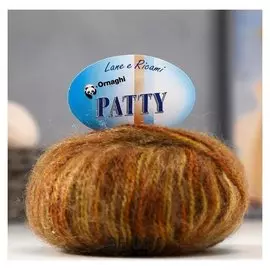 Пряжа "Patty Print" 50% мохер, 50% акрил 100м/25гр (31 терракот-беж)