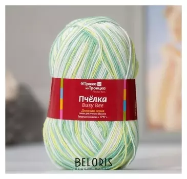 Пряжа "Пчёлка" 100% акрил 500м/100гр (4061 секционный)