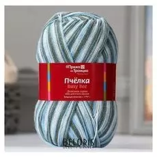Пряжа "Пчёлка" 100% акрил 500м/100гр (4133 секционный)