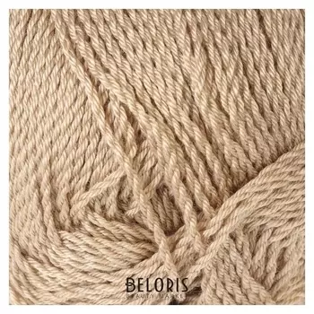 Пряжа "Pirlanta Wayuu" 100% микроакрил 350м/100гр (6742 бежевый)