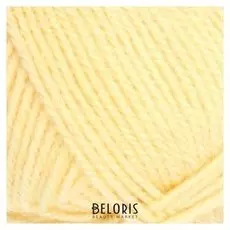 Пряжа "Подмосковная" 50% шерсть, 50% акрил 250м/100гр (1080, шампанское)