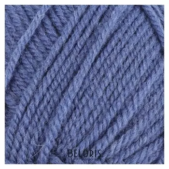 Пряжа " подмосковная Gold" 50% шерсть, 50% акрил 250м/100гр (2648 св. гиацинт)