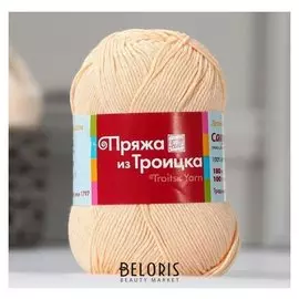 Пряжа "Сакура" 100% вискоза 180м/100гр (1080 шампанское)