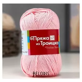 Пряжа "Сакура" 100% вискоза 180м/100гр (3581, миндальный)