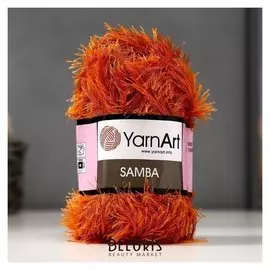 Пряжа "Samba" 100% полиэстер 150м/100гр (2024)