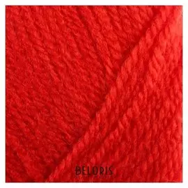Пряжа "Super Bebe" 100% премиум акрил 180м/50гр (207 огненно-красный)