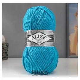 Пряжа "Superlana Maxi" 75% акрил, 25% шерсть 100м/100гр (484)