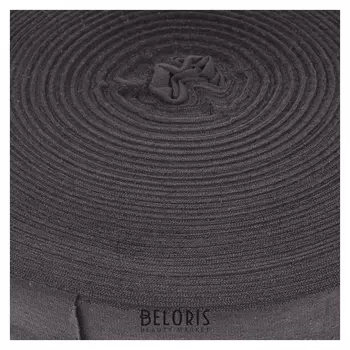 Пряжа трикотаж. "Ролик" 85м/320гр, ширина нити 30 мм (Графитов.)