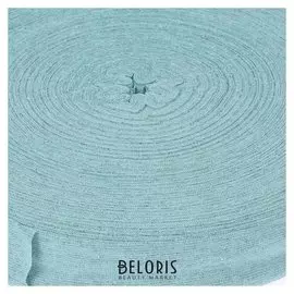 Пряжа трикотаж. "Ролик" 85м/330гр, ширина нити 30 мм (Св.бирюзов. меланж)