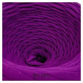 Пряжа трикотажная широкая 100м/330гр, ширина 7-9 мм (Фиолетовый)