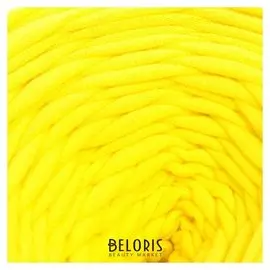 Пряжа трикотажная широкая 50м/170гр, ширина нити 7-9 мм (340 ярко-желтый)