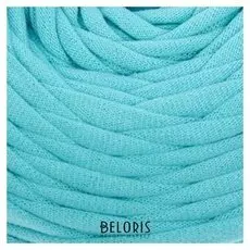 Пряжа трикотажная широкая 50м/170гр, ширина нити 7-9 мм (220 мятный)