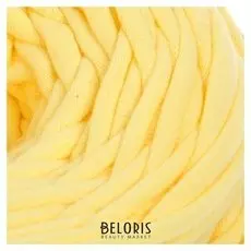 Пряжа трикотажная широкая 50м/170гр, ширина нити 7-9 мм (200 св.-желтый)