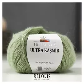 Пряжа "Ultra Kasmir" 75% акрил, 25% альпака 175м/50гр (56821)