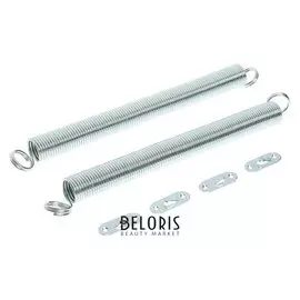 Пружина дверная Tundra Krep, покрытие цинк, D=30 мм, L=300 мм, 2 шт.