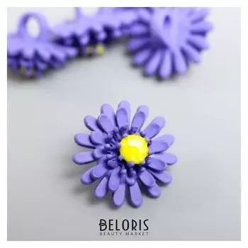 Пуговица металл для творчества "Астра" 1,9х1,9 см