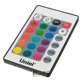 Пульт управления лампой RGB Uniel, C ИК сенсором, черный