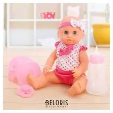 Пупс функциональный Саша с аксессуарами