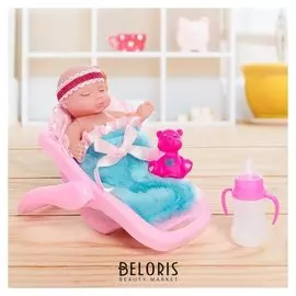 Пупс Ляля в переноске с аксессуарами