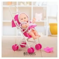 Пупс "Малыш в коляске"