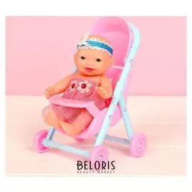 Пупс «Саша» с коляской