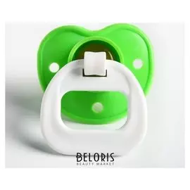 Пустышка латексная классическая Пчёлка с кольцом, от 0 мес.