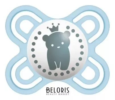 Пустышка силиконовая и контейнер для стерилизации, хранения и переноски Perfect Start Fairytale