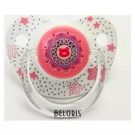 Пустышка силиконовая ортодонтическая, от 6 мес.