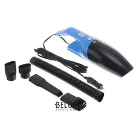 Пылесос автомобильный Cartage, 5 насадок, 100 Вт, 12 В, синий