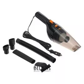 Пылесос автомобильный Cartage, 5 насадок, 120 Вт, 12 В, черный