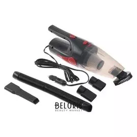 Пылесос автомобильный Cartage, 5 насадок, 140 Вт, 12 В, черный