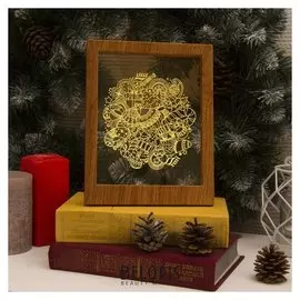 Рамка светящаяся, "Игрушки" 13,5 х 17 см, Usb, 5V, 10 Led, RGB